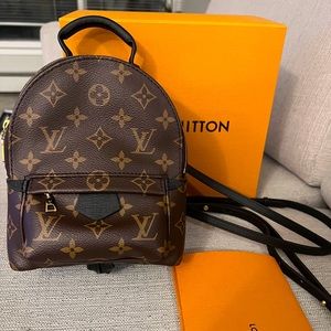 ⭐️SOLD⭐️Louis Vuitton Palm Springs mini backpack.Excellent condition.